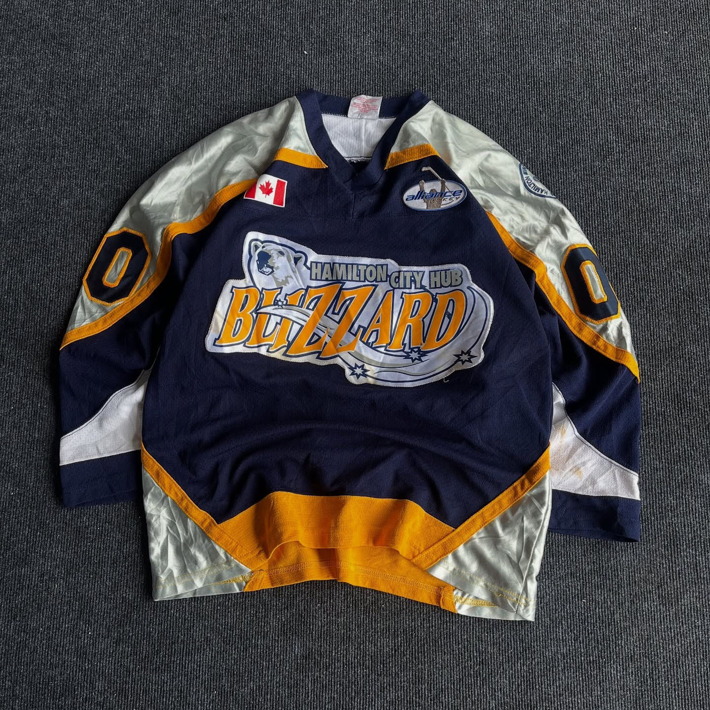 Canadian Alphabet Print Jersey
