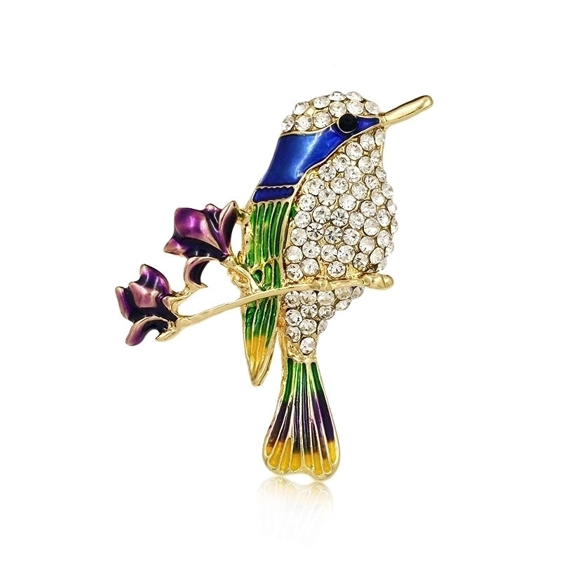 Cartoon Style Pin Animal Alloy Inlay Rhinestones Women’S Brooches