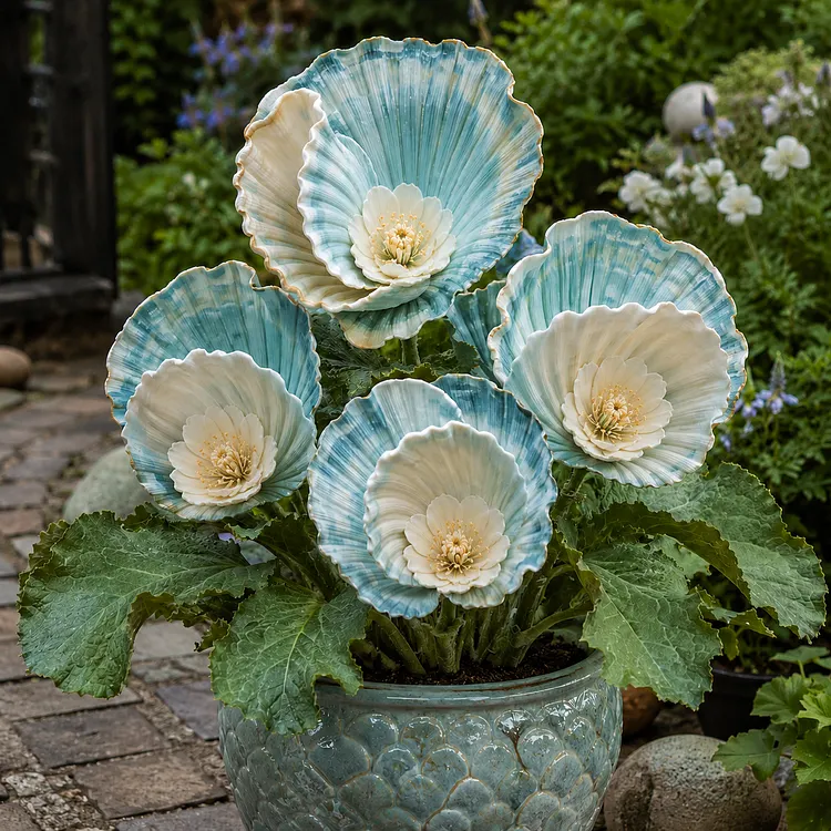 🐚 Grow Beautiful Seashell Flowers at Home