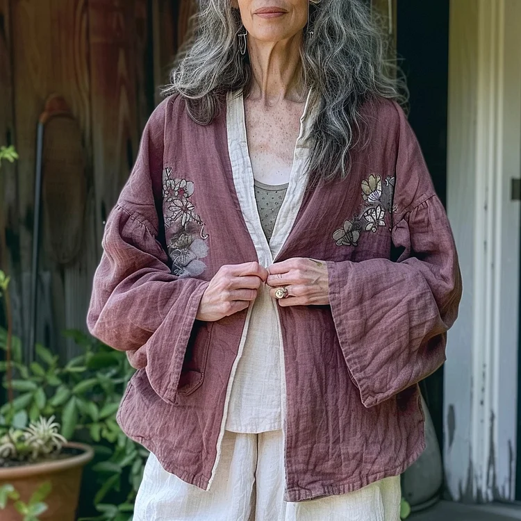 Women's Autumn & Winter Ethnic Simple Jacket