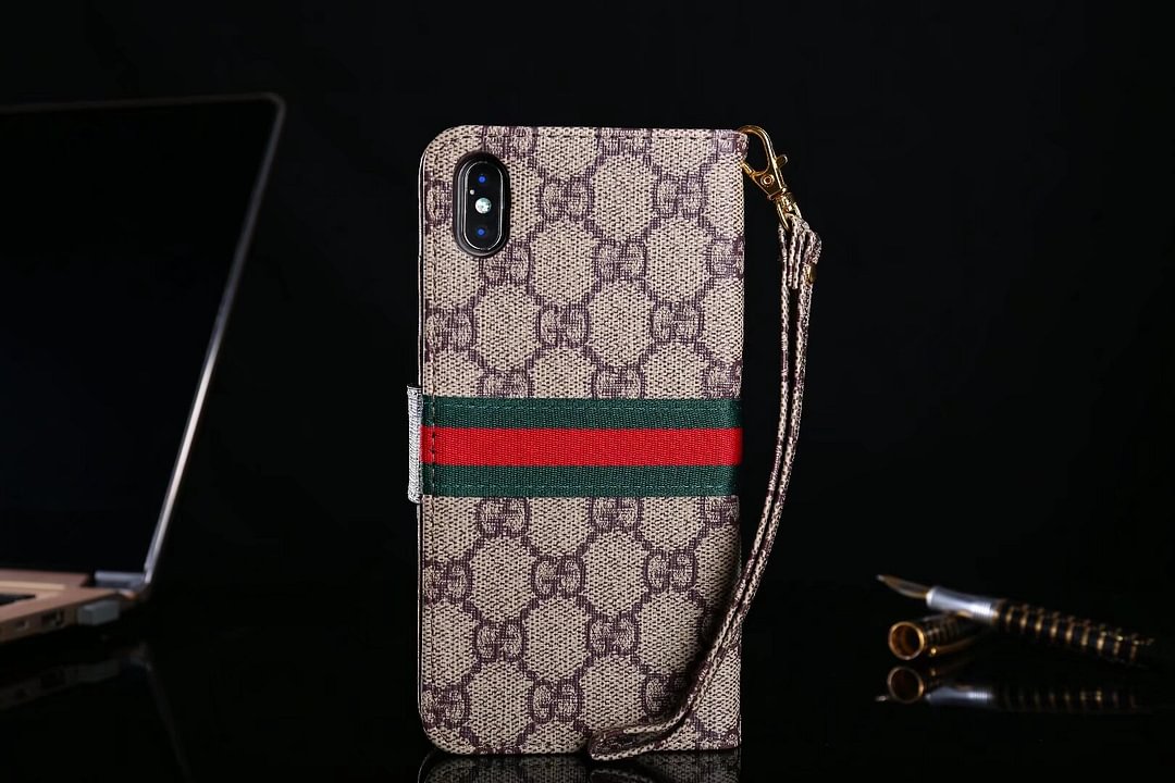 Gucci Ophidia GG Flip Wallet Apple iPhone Case Samsung Galaxy Burberry Leather Case