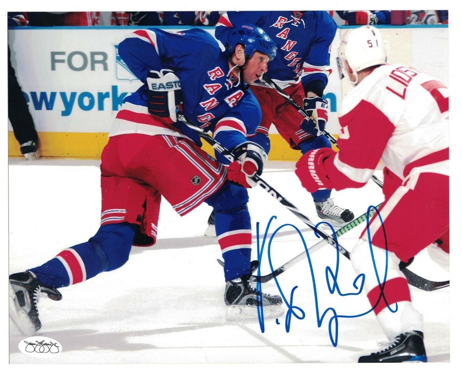 New York Rangers Vaclav Prospal Signed Autographed 8x10 Photo Poster painting JSA B