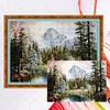 11CT Counted/Stamped Mountain water-Cross Stitch 40*50cm