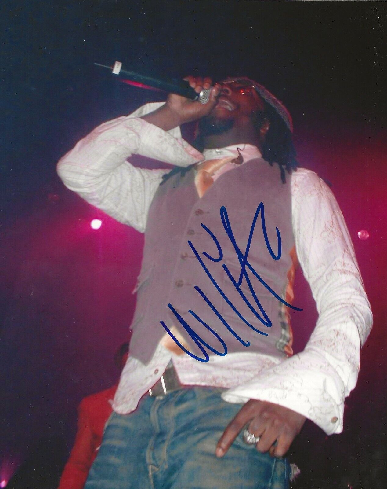 Will. I. Am of Black Eyed Peas REAL hand SIGNED Photo Poster painting #2 COA Autographed