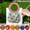 DIY 5D Diamond Art Painting Handbag with Round Handle Diamond Painting Kit Handbag Diamond Painting Bag for Women Casual Shopping Travel Daily Use