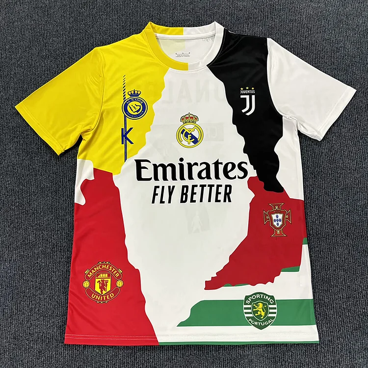 Fans 25/26 Cristiano Ronaldo participating clubs joint special edition jersey
