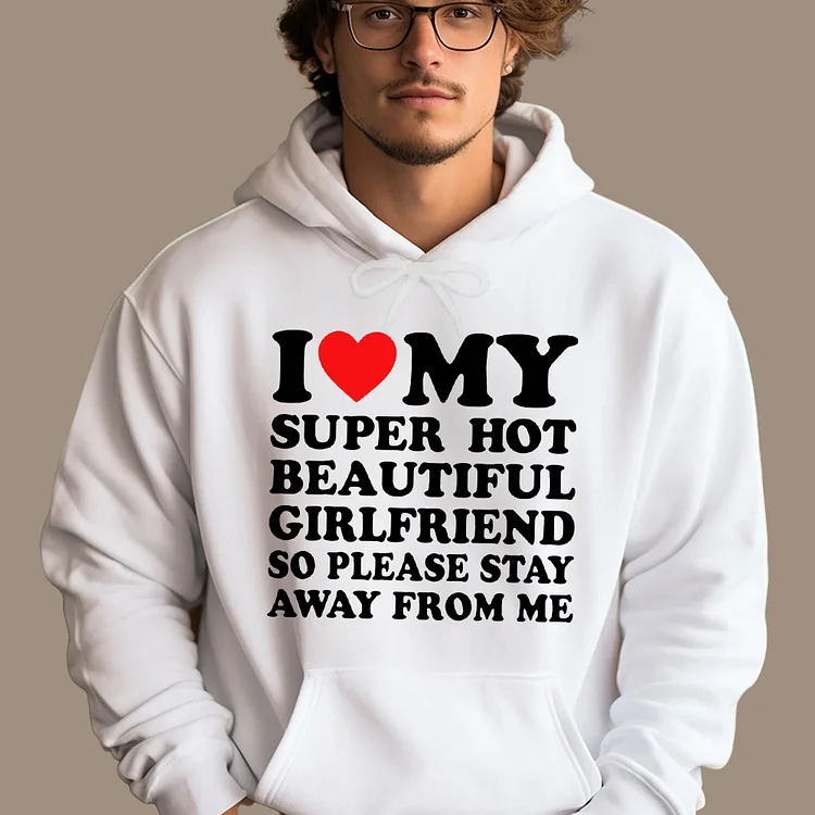 I Love My Girlfriend Sweatshirt, I Heart My Girlfriend Sweatshirts, Valentine hoodie, Funny Boyfriend shirt, Meme Y2k hoodie