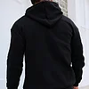 💥2025 New Arrivals!Letter Print Hooded Sweatshirt for Men, Loose Fit, Casual and Stylish.