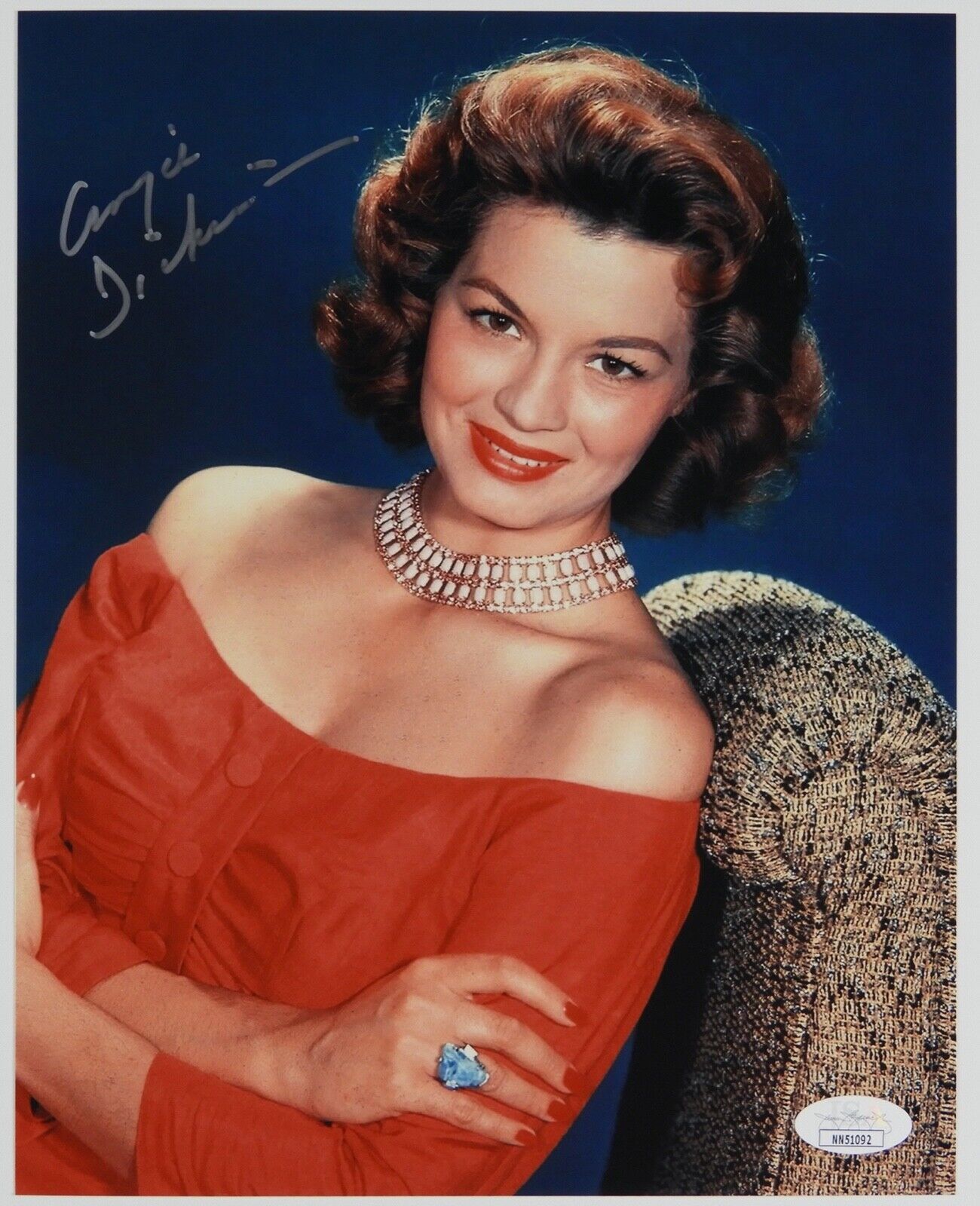 Angie Dickinson Signed Autograph JSA Photo Poster painting 8 x 10