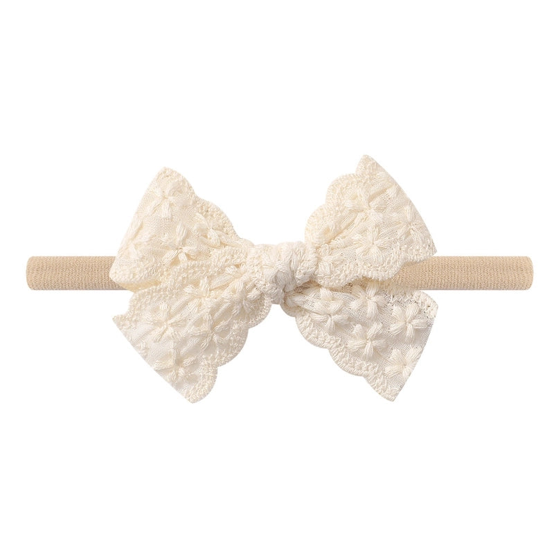 Autumn And Winter Infant Soft Elasticity Traceless Hair Band Baby Bow Headband Hair Accessory 3791