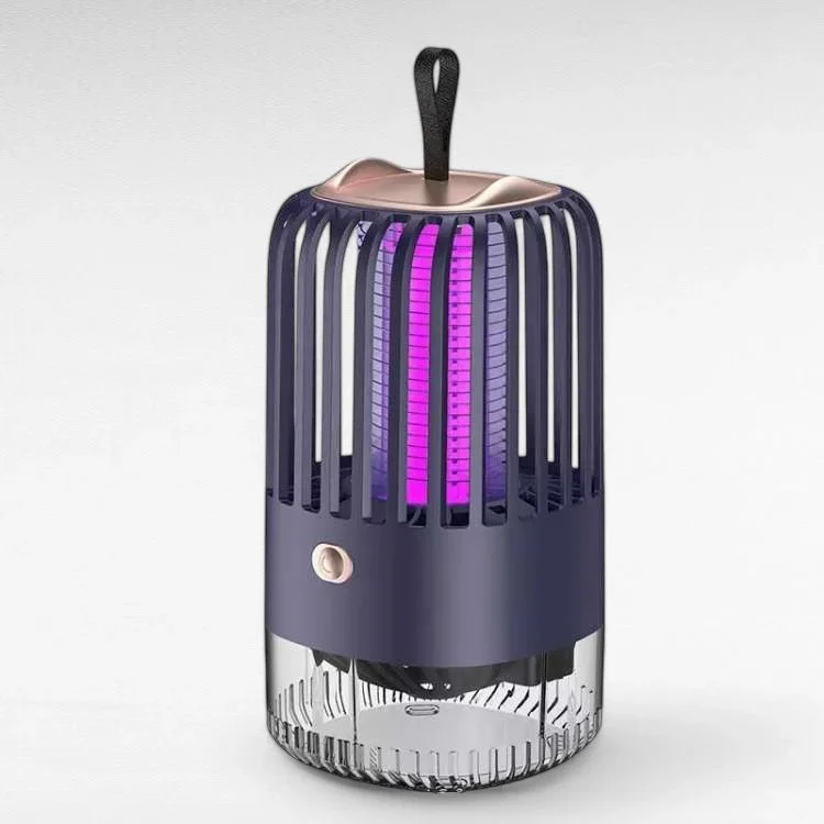 Mosquito Zapper Lamp for Indoor & Outdoor Use - Rechargeable, No Chemicals, Safe Mosquito Trap