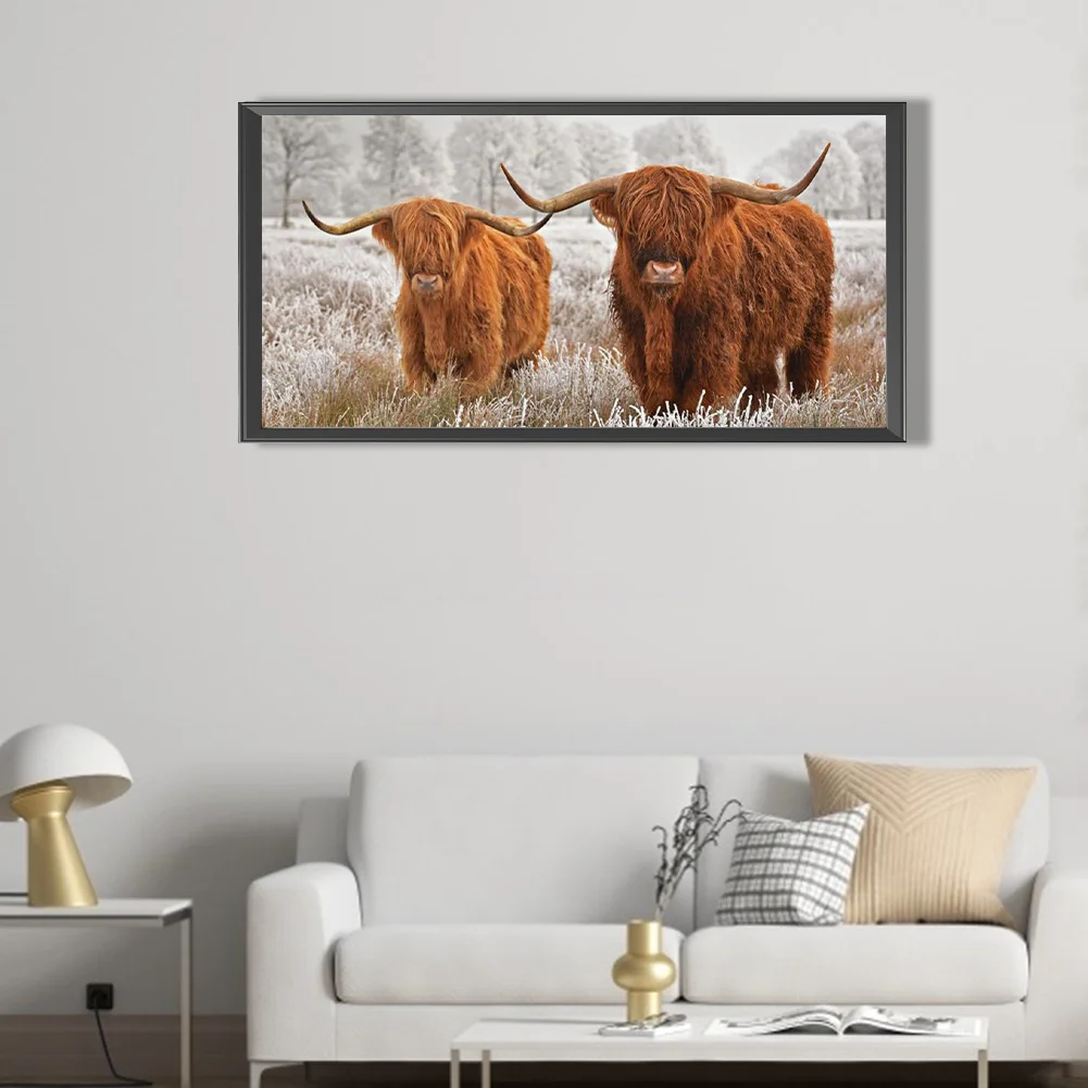 Diamond Painting - Full Round Drill - Yak(80*40cm)