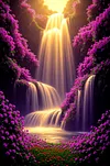 Luxury AB Velvet Diamond Painting Kit - Landscape