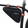 Bicycle Triangle Bag Large Capacity Bike Front Tube Bag for Outdoot Cycling