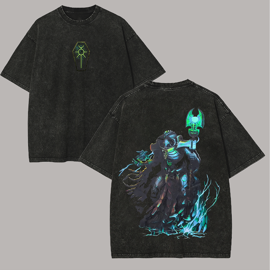 Trazyn The Infinite Printed Unisex Washed T-Shirt