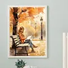uk.everydayedeals Diamond Painting - Full Round - Girl(30*40cm)