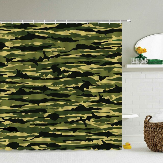 

Shower Curtain – Camouflage-180*180cm, 501 Original