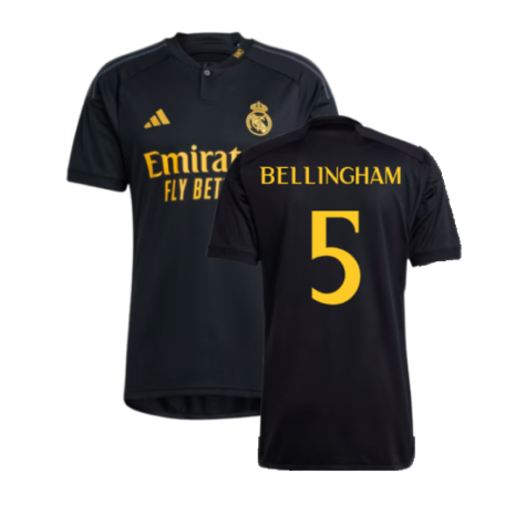 Real Madrid Jude Bellingham 5 Third Trikot 2023-2024