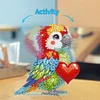 Parrot - 5D DIY Ornament - 15*17CM