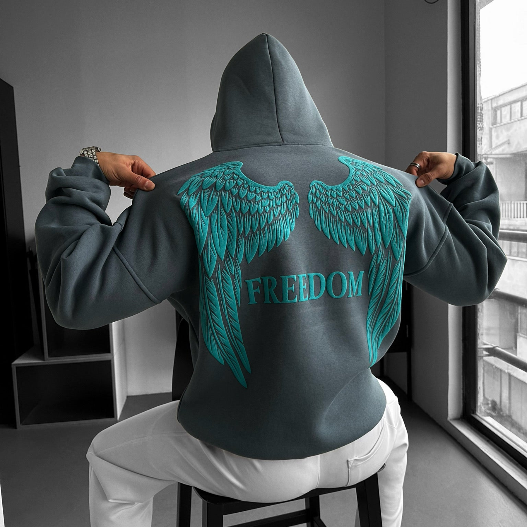 Oversize Freedom Hoodie