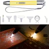 7 in 1 Luminous USB Rechargeable Lighting Diamond Drawing Drill Pen Set