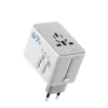 GN-L10U67 Mountain Gray Adapter Plug Global International Travel Socket Adapter