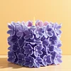 Silicone Flower Cylinder Mould DIY Blossom Candle Mould Heat Protection 3D Flower Candle Moulds  Management for Valentine s Day Wedding Birthday Gift
