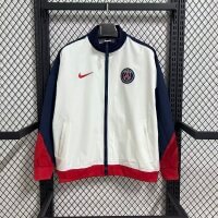 2026-27 Paris White and Red Waterproof Training Trench Coat - Trench Coat