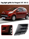 Fog Lamp Chrome Cover 7422A9/7422A8 Fog Lamp Cover Grilles for Peugeot 107 09-12
