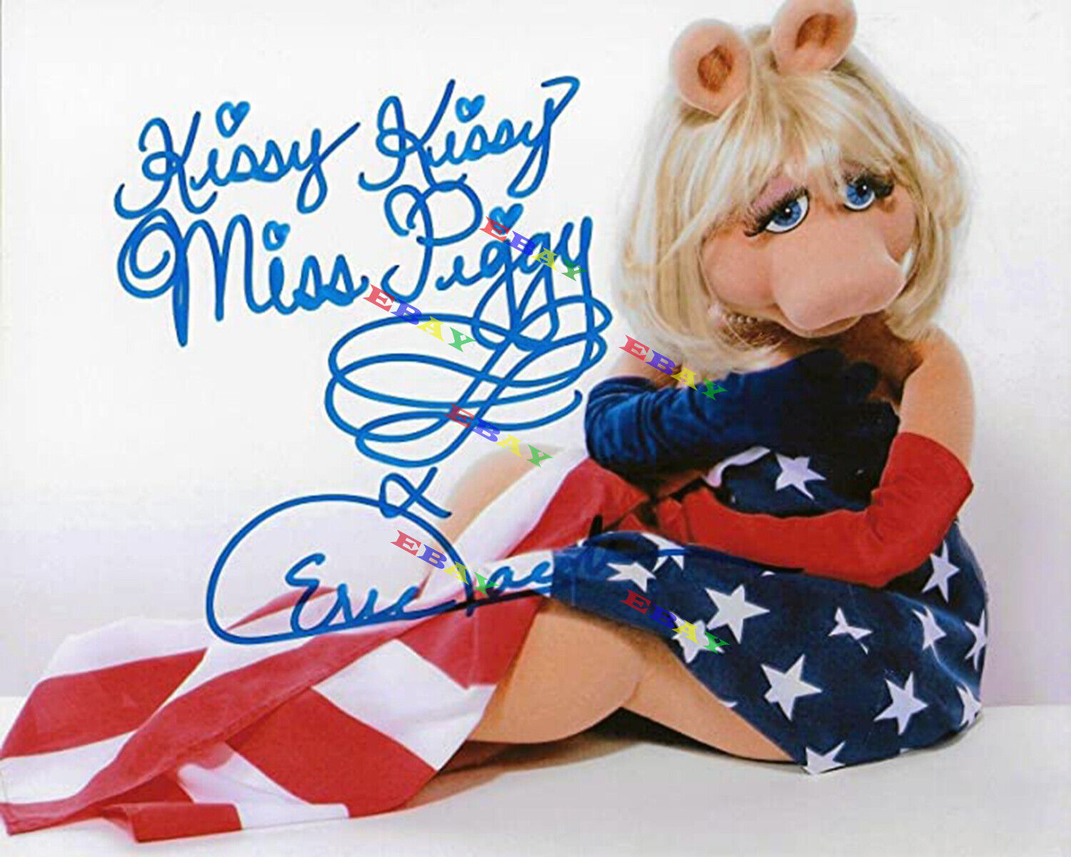 Eric Jacobson Mrs Piggy Autographed Signed 8x10 Photo Poster painting Rep