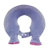 U Shape Hot Water Bag with Removable Flannel Cover Portable Neck Warmer Adjustable Snap Fastener Water Bag for Home/Office