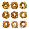 DIY Acrylic Special Shaped Diamond Painting Fall Wreath Ornament Hanging Kit