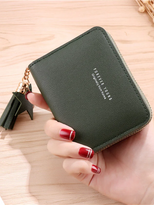 Multifunctional Zipper Coin Purse