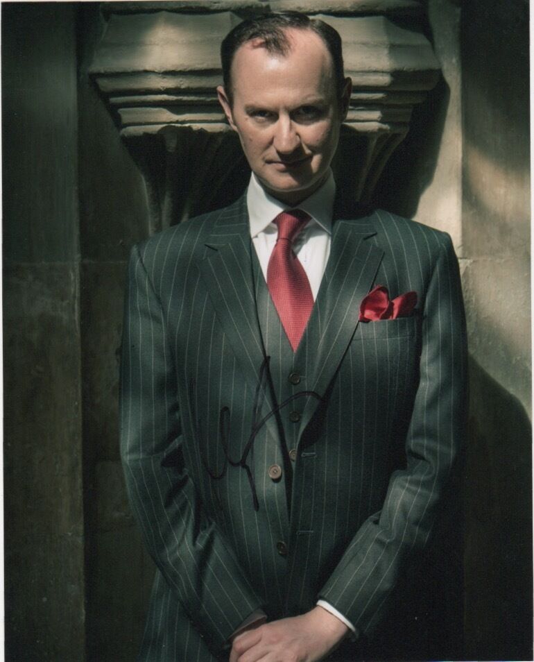 Mark Gatiss Sherlock Autographed Signed 8x10 Photo Poster painting COA D