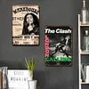 2PCS musique - Panneaux en &eacute;tain m&eacute;tallique(20*30cm/30*40cm) - Musique