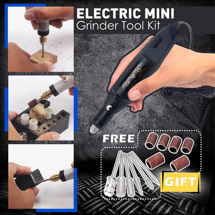 ELECTRIC MINI GRINDER & CARVING TOOL KIT