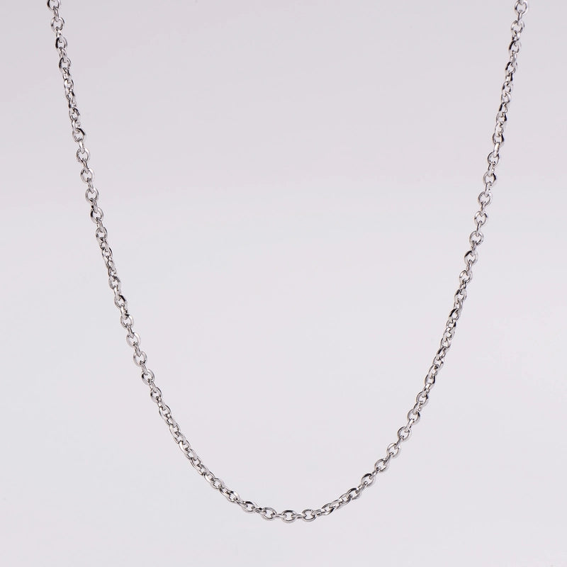 Basic Modern Style Classic Style Chain 304 Stainless Steel Men's Necklace