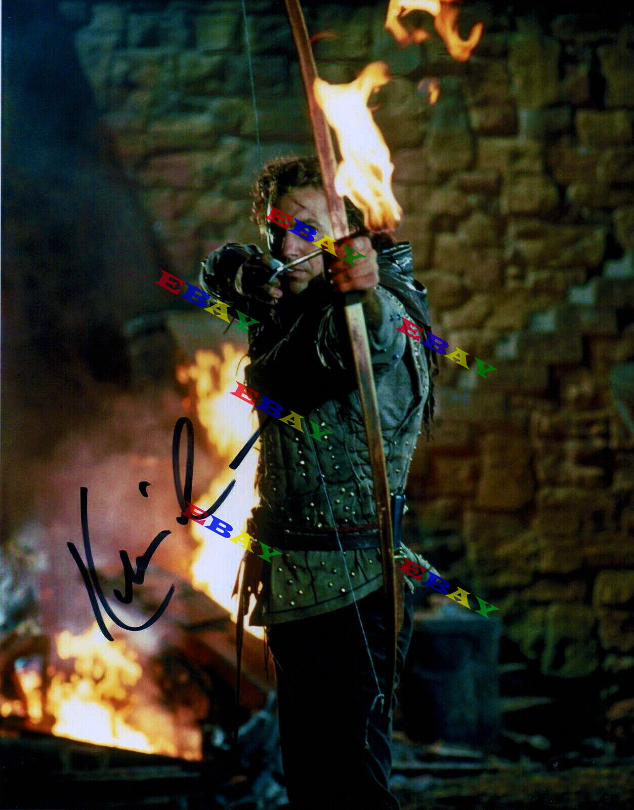 Kevin Costner Robinhood Autographed Signed 8x10 Photo Poster painting REPRINT