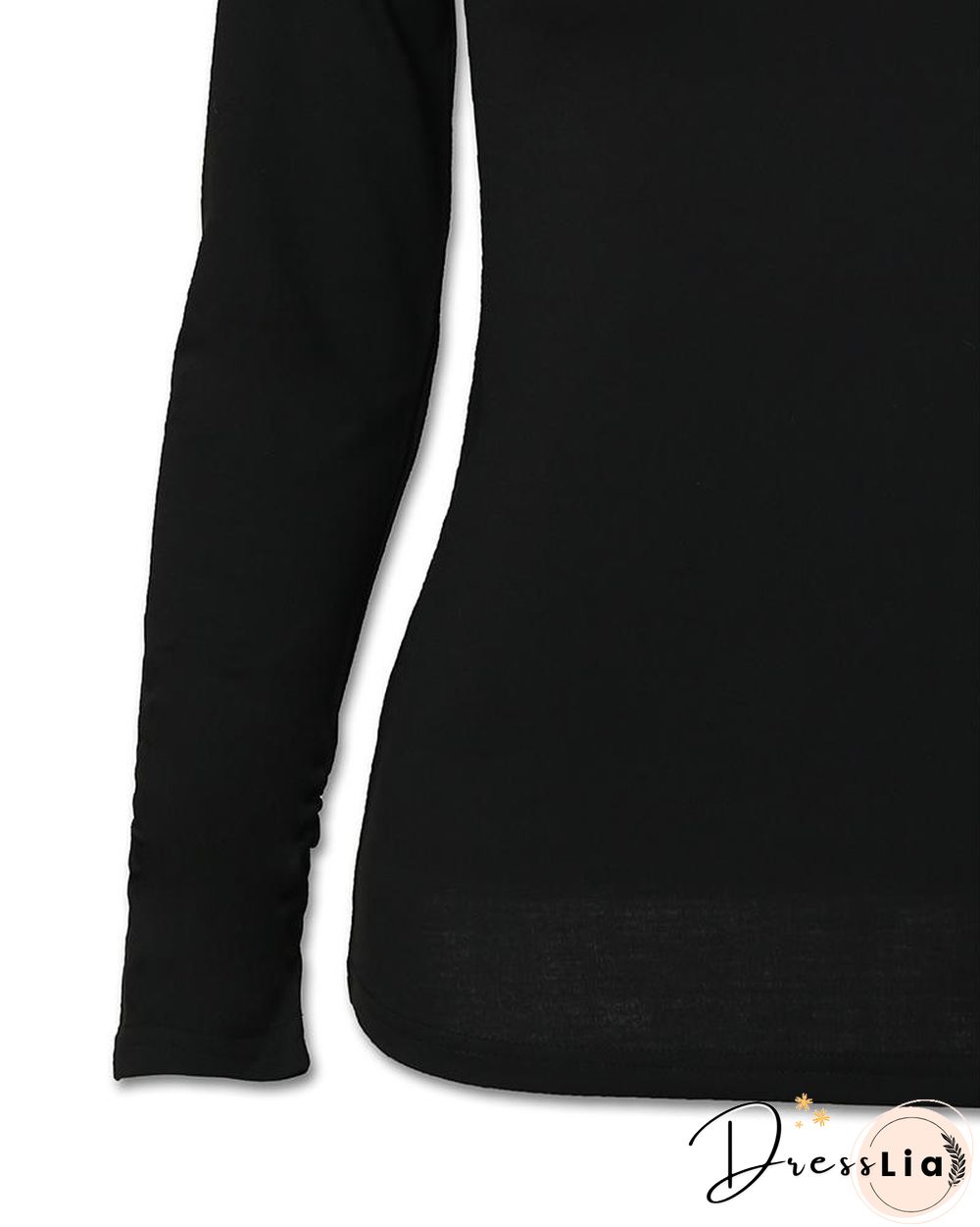 Studded Cutout Long Sleeve Casual Top P15627