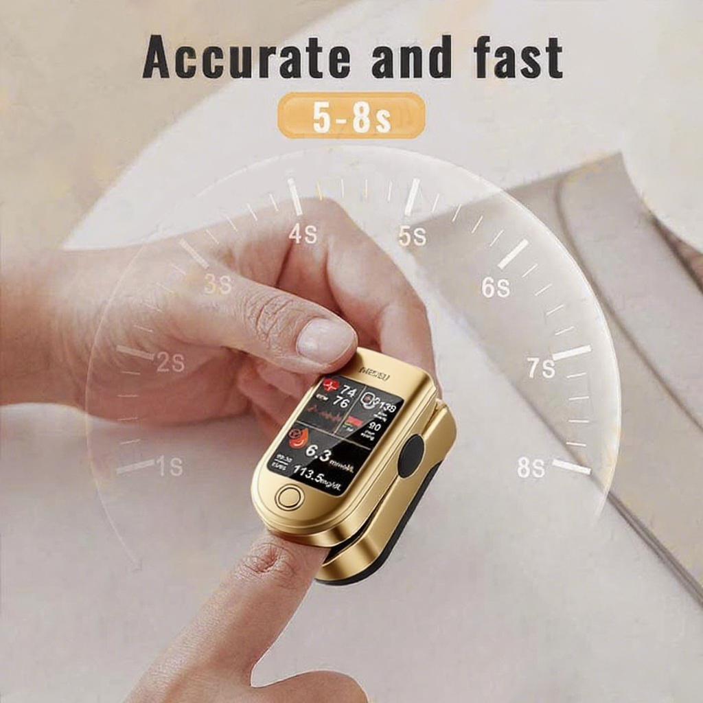 Alisanda™ 3-in-1 Health Monitor Painless Testing - Extremely Fast Readings