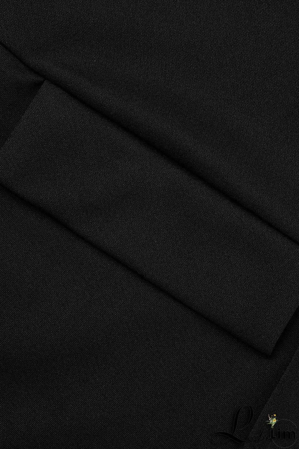 Green Fashion Casual Solid Patchwork Cardigan Turn-back Collar Outerwear