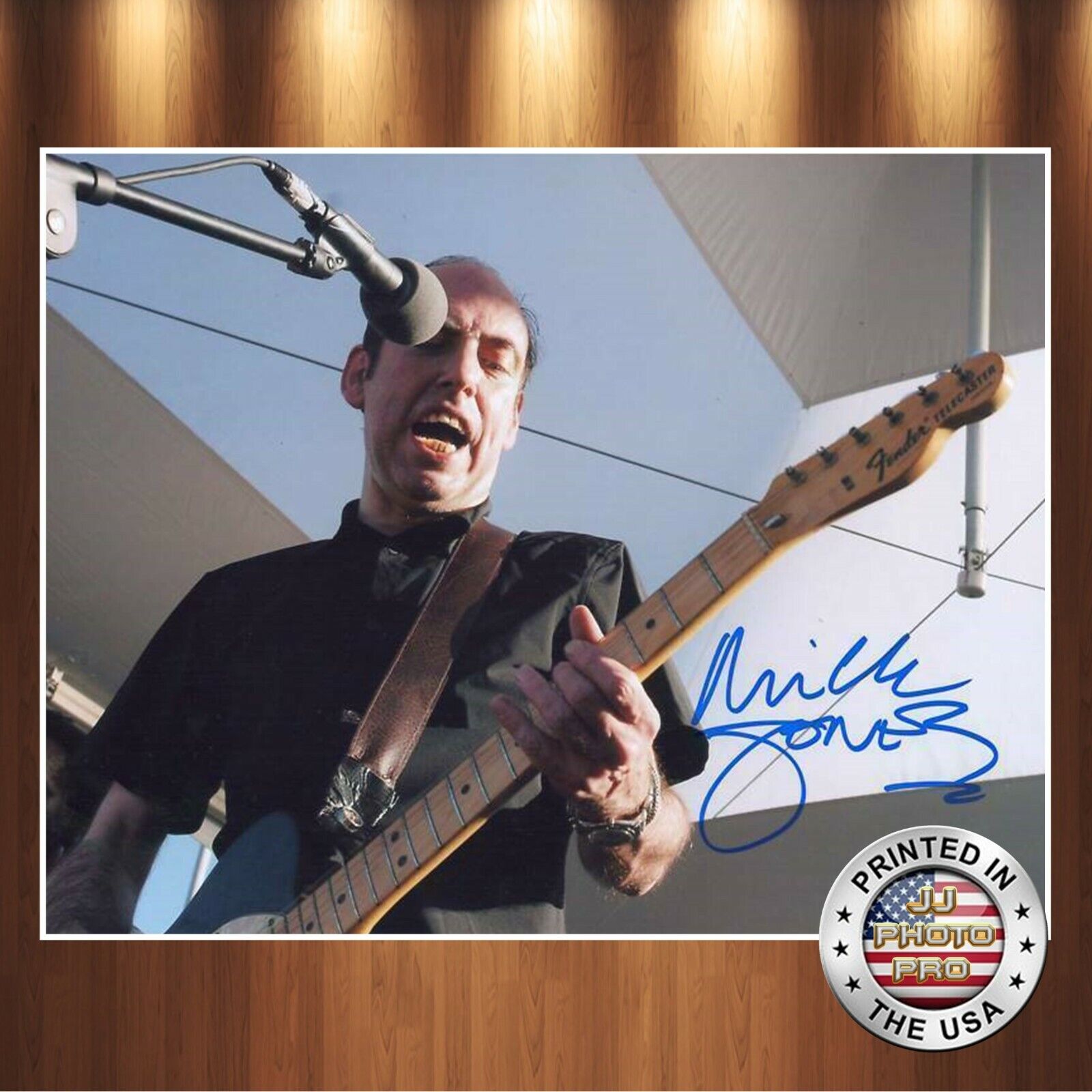 Mick Jones Autographed Signed 8x10 Photo Poster painting (The Clash) REPRINT