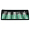 30pcs Diamond Grinding Heads Burr File Rotary Tool Jade Carving Drill Bit