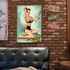 Girl - Vintage Metal Signs(8*12Inch/12*16Inch)-Pin-up-girls
