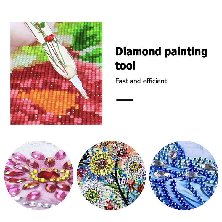 Colorful Ceramics Diamond Painting Pen for 5D Diamond Painting,resin  Diamond Art Tools Pen 
