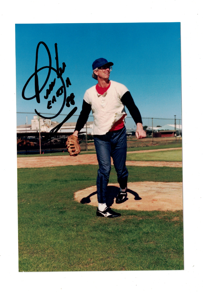 Bill Lee Boston Red Sox Signed 4x6 Personal Photo Poster painting W/Our COA READ