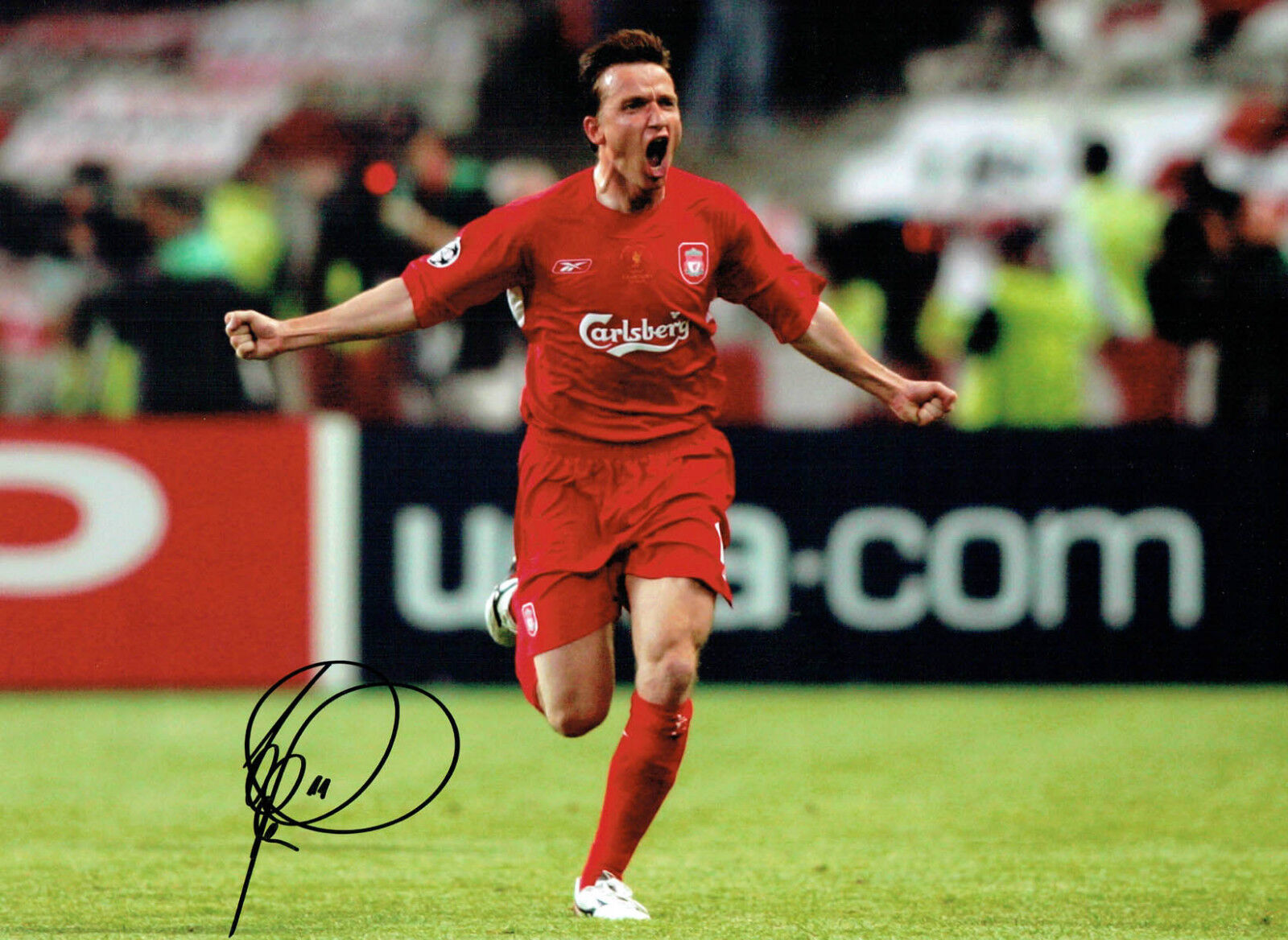 Vladimir SMICER Signed Autograph HUGE 16x12 Photo Poster painting AFTAL RD COA Liverpool