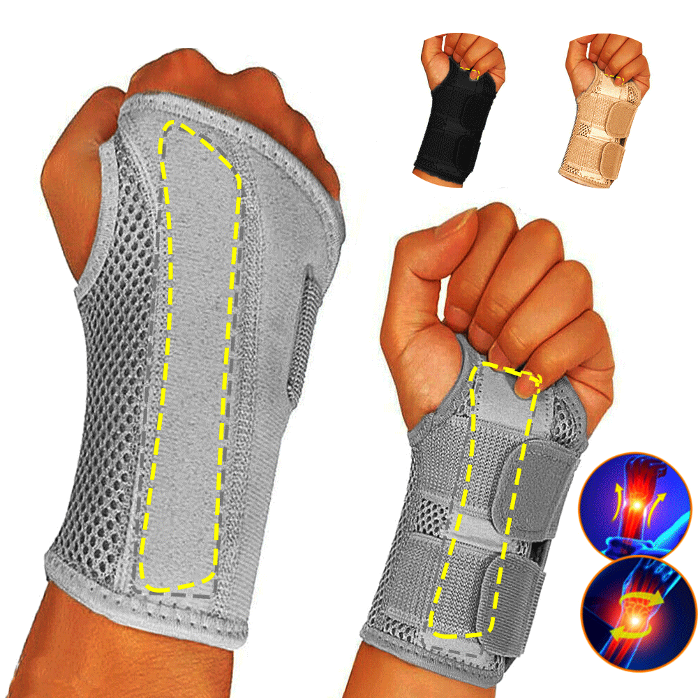 Ergonomic Carpal Tunnel Wrap Hand Wrist Sleeping Brace