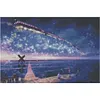 Under Starry Sky-14CT Stamped Cross Stitch Egyptian Cotton 83*59cm/32.68*23.23in(Big Size) tapestrymarket
