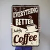 Coffee - Vintage Metal Signs - 20*30cm/30*40cm